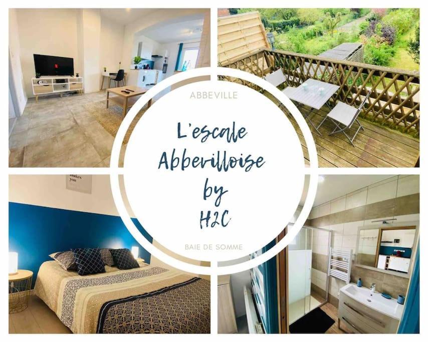 L'Escale Abbevilloise By H2C Apartment Abbeville Bagian luar foto
